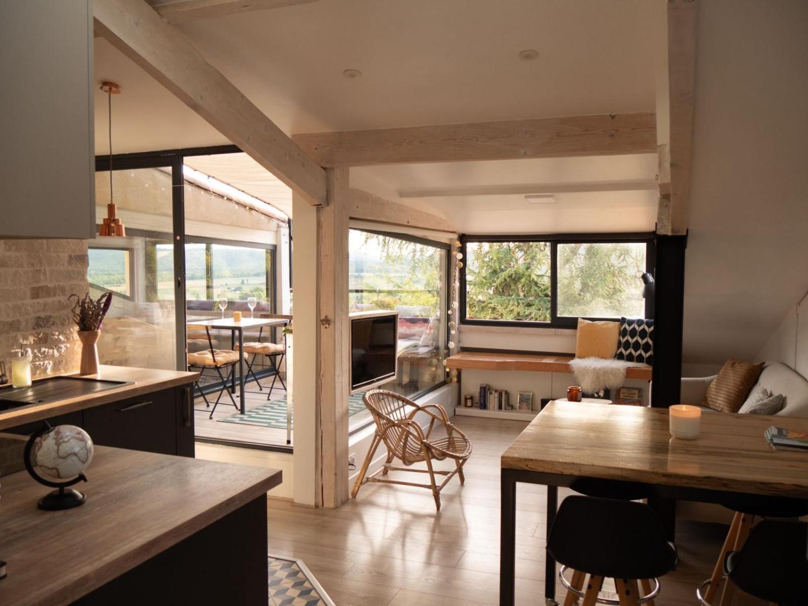 Appartement Sur Les Toits, Tres Jolie Vue Provence Gréoux-les-Bains Dış mekan fotoğraf