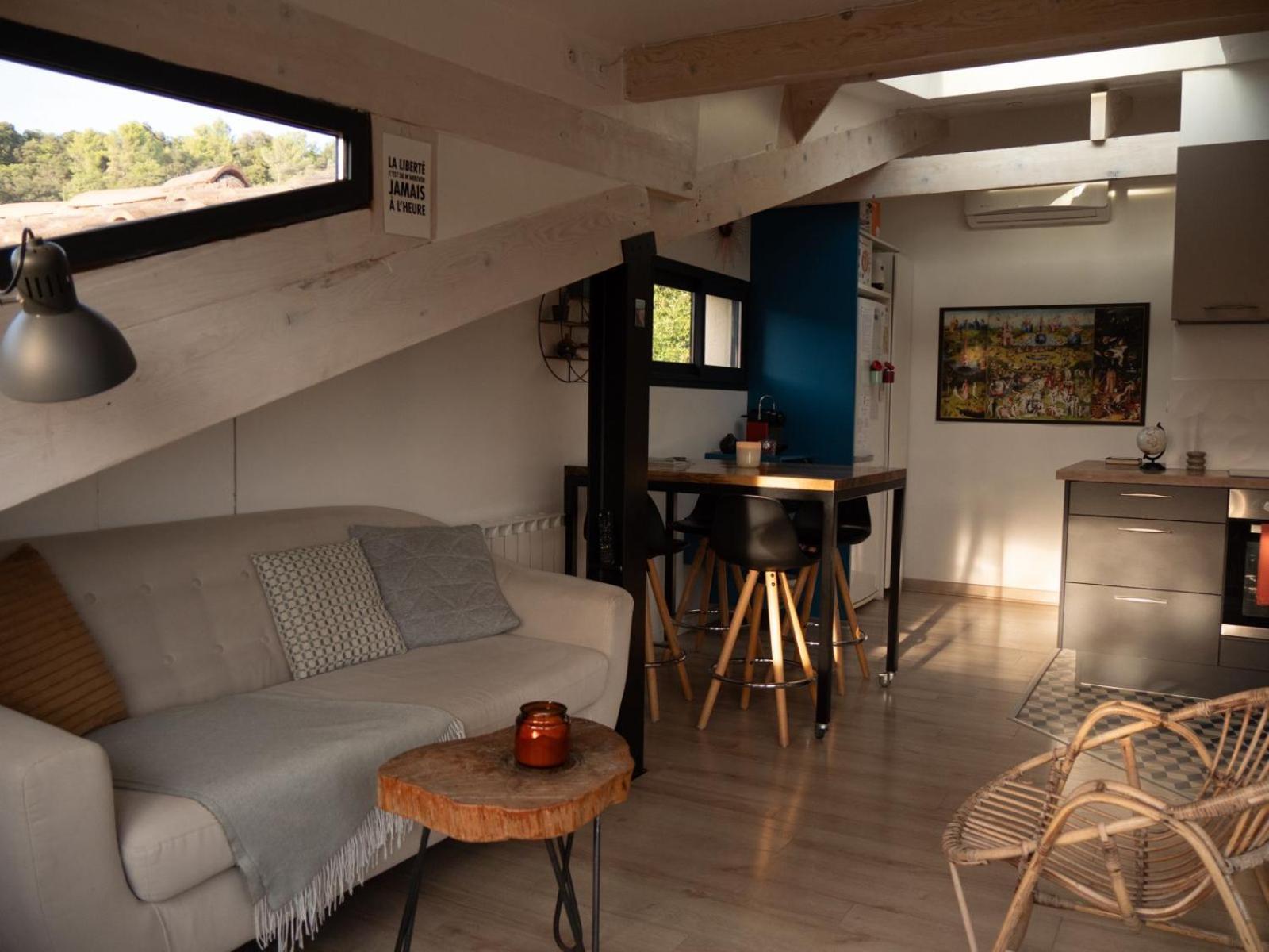 Appartement Sur Les Toits, Tres Jolie Vue Provence Gréoux-les-Bains Dış mekan fotoğraf